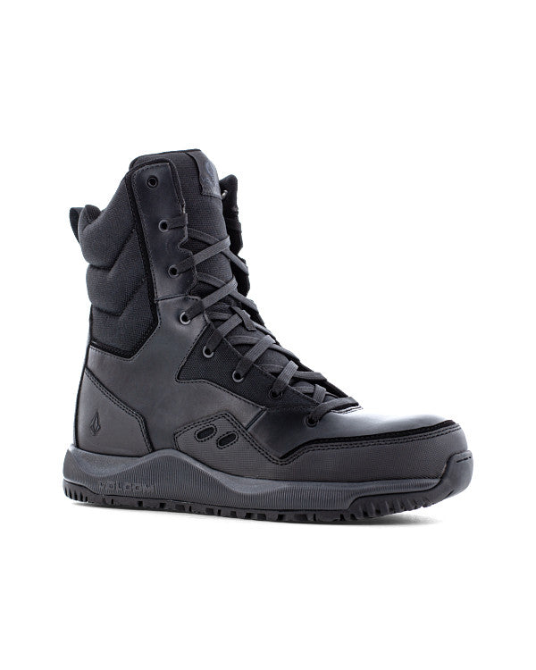 Men's Street Shield Safety Toe Tactical Boots with Side Zipper - Image 2