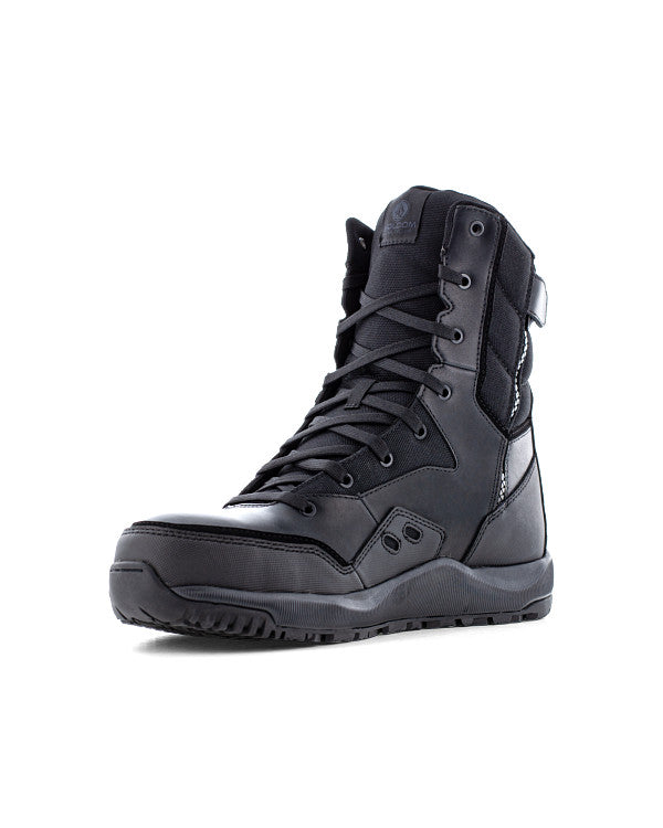 Men's Street Shield Safety Toe Tactical Boots with Side Zipper - Image 3