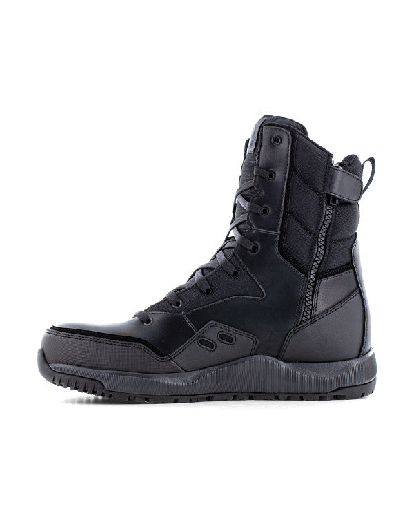 Men's Street Shield Safety Toe Tactical Boots with Side Zipper - Image 4