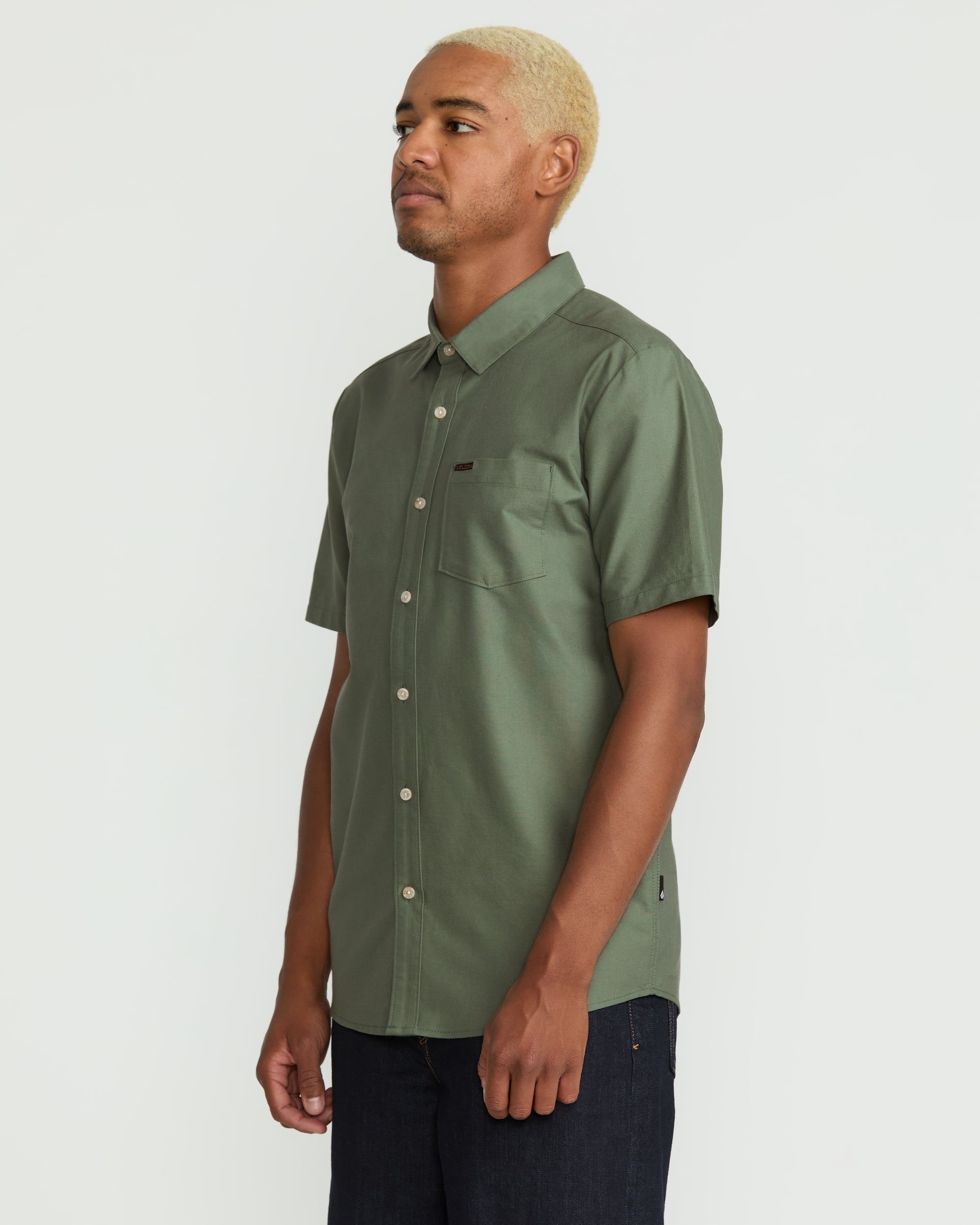 Men's Veeco Oxford Short Sleeve Shirt - Image 3