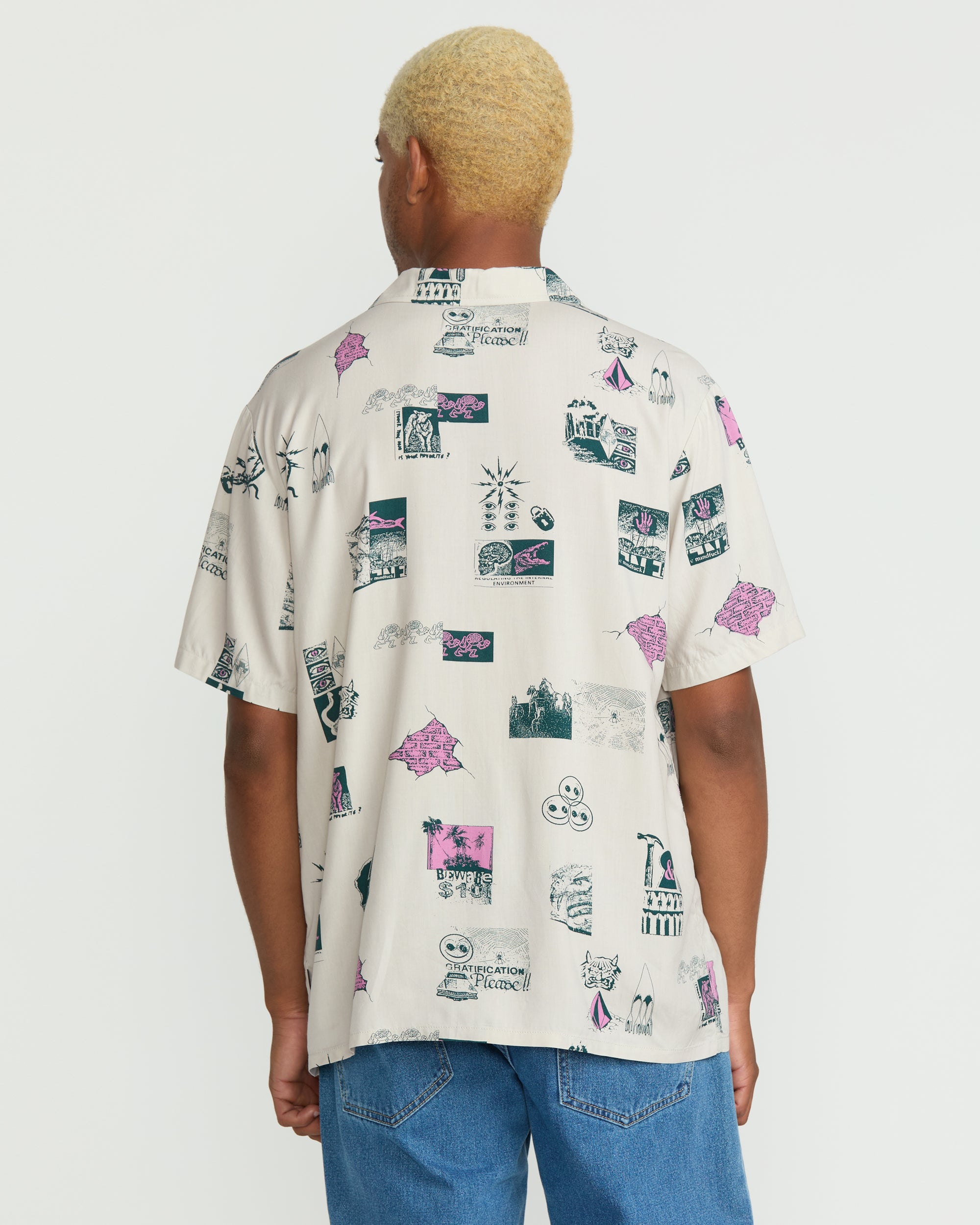 Men's Mistostone Short Sleeve Shirt - Image 3