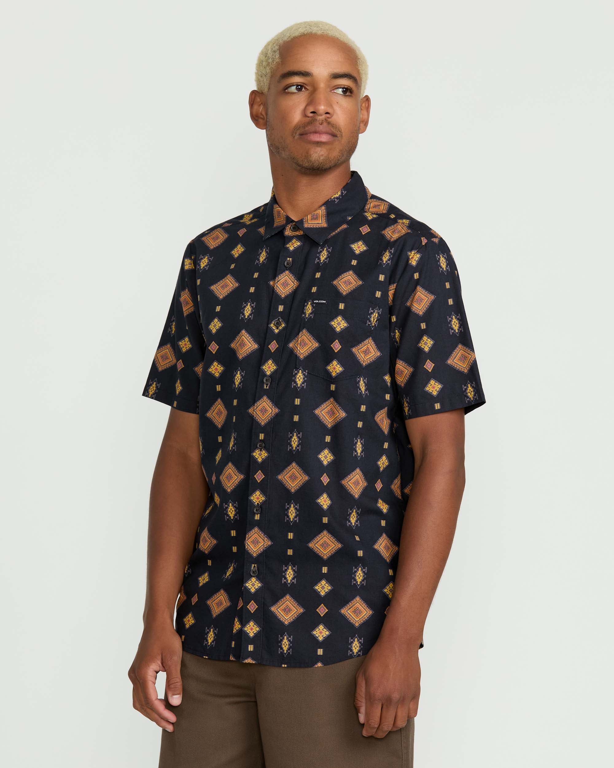 Men's Desert Dobby Short Sleeve Shirt - Image 3