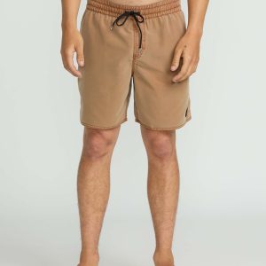 Men's Center Elastic Waist Trunks