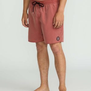 Men's Center Elastic Waist Trunks