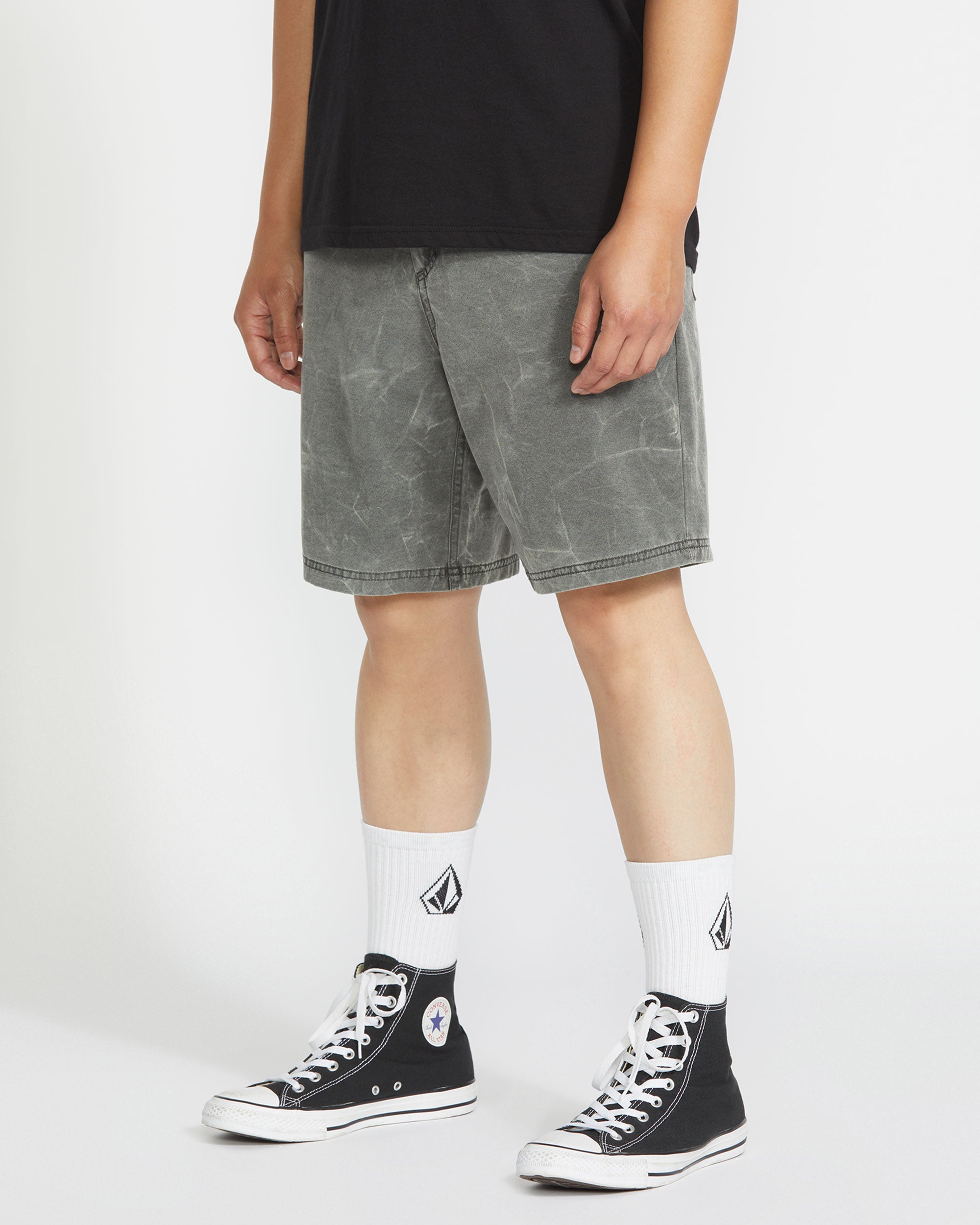 Men's Stone Faded Hybrid Shorts - Image 3