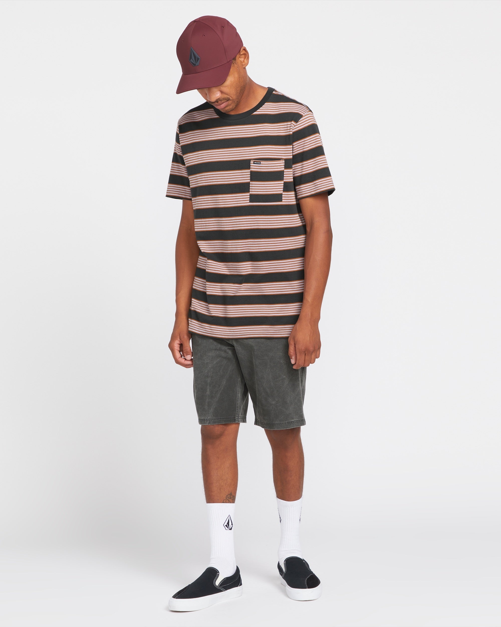 Men's Stone Faded Hybrid Shorts - Image 12