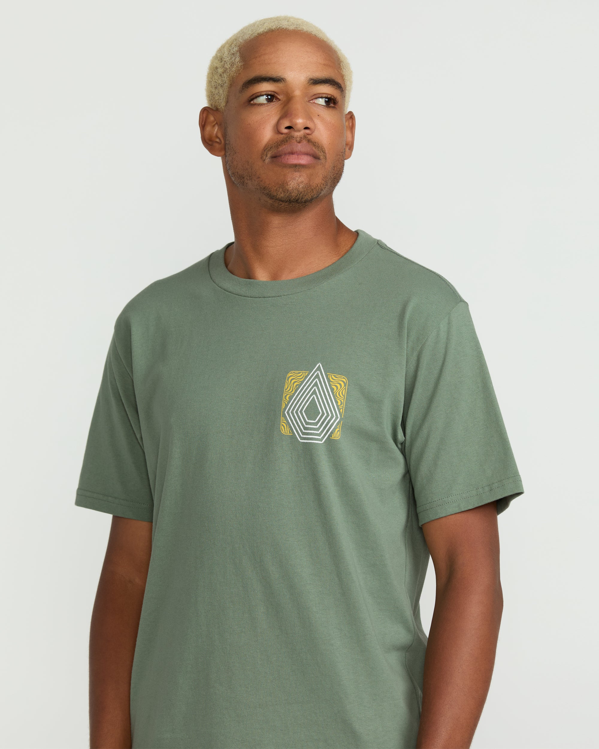 Men's Plated Short Sleeve Tee - Image 4