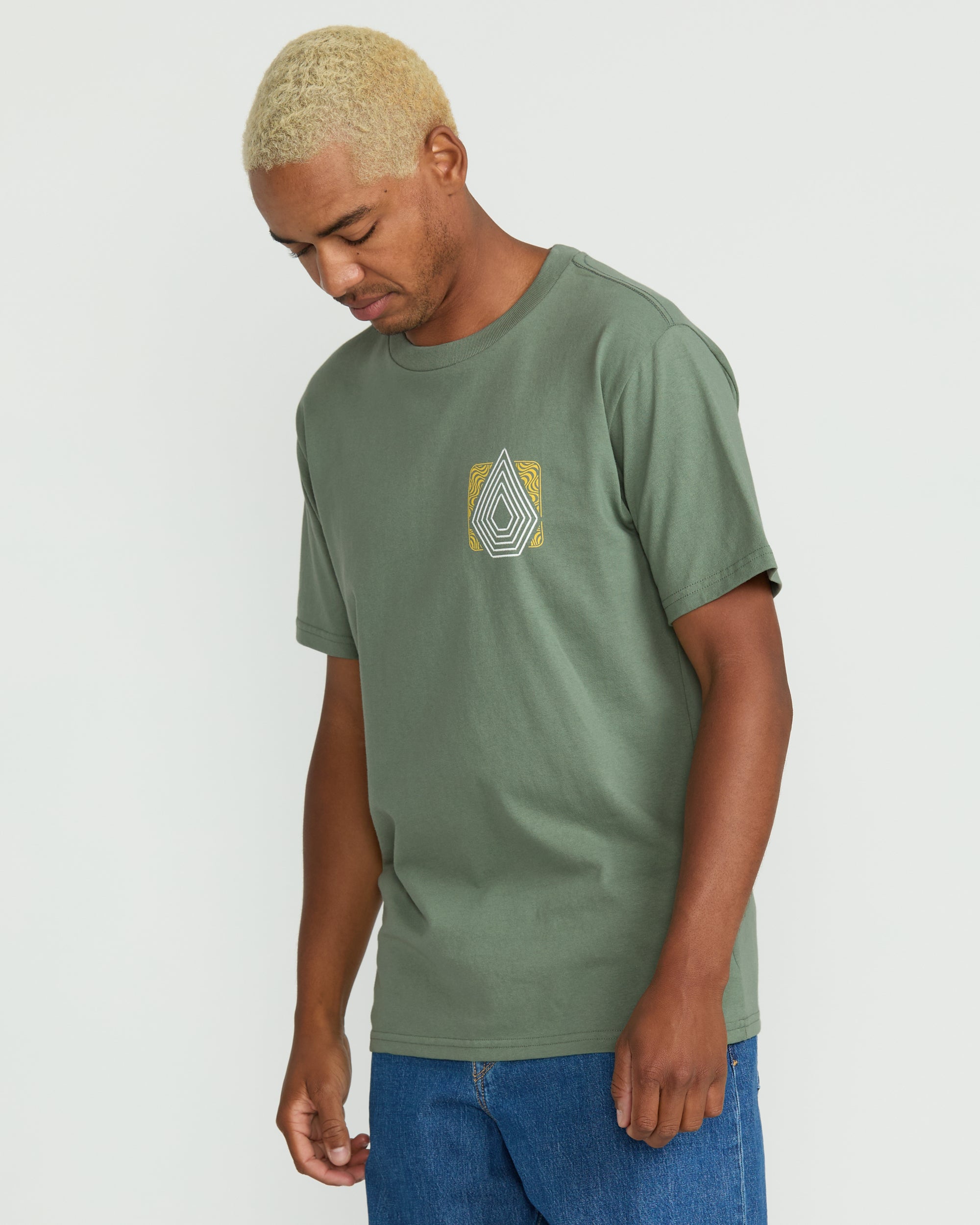 Men's Plated Short Sleeve Tee - Image 3