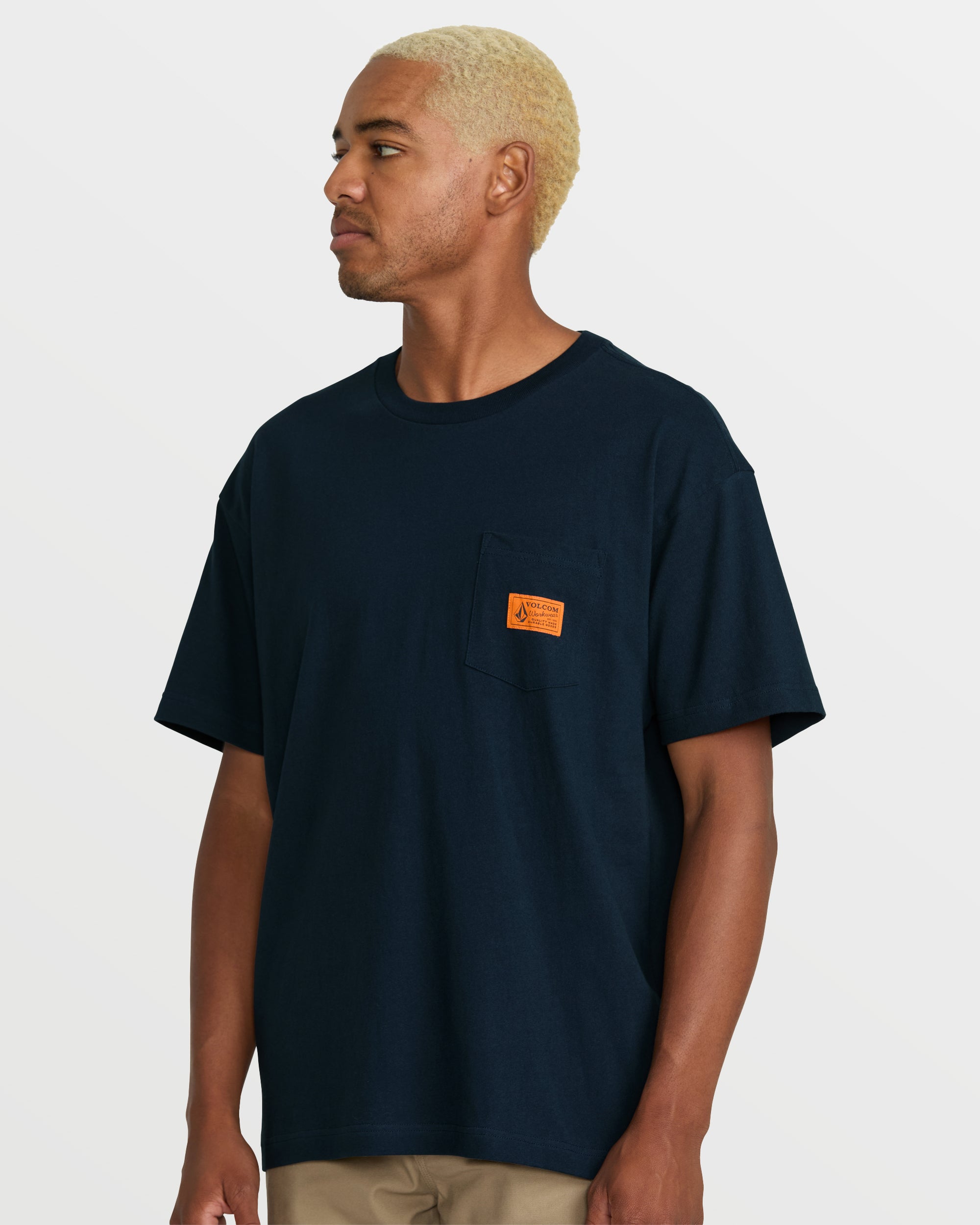 Men's Volcom Workwear Certifico Short Sleeve Tee - Image 3