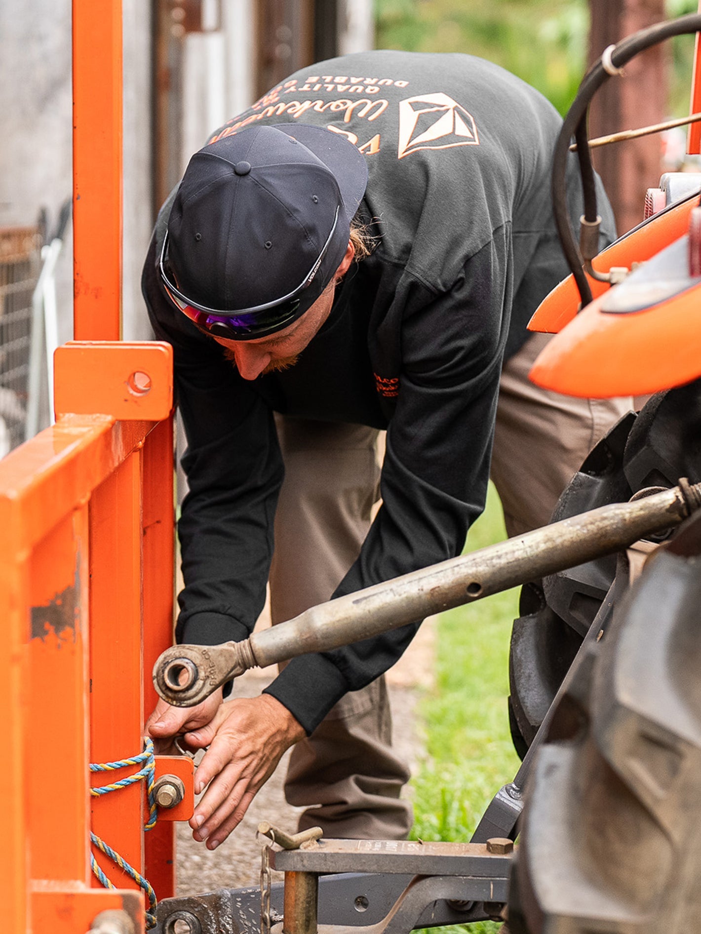 Men's Volcom Workwear Long Sleeve Shirt - Image 8