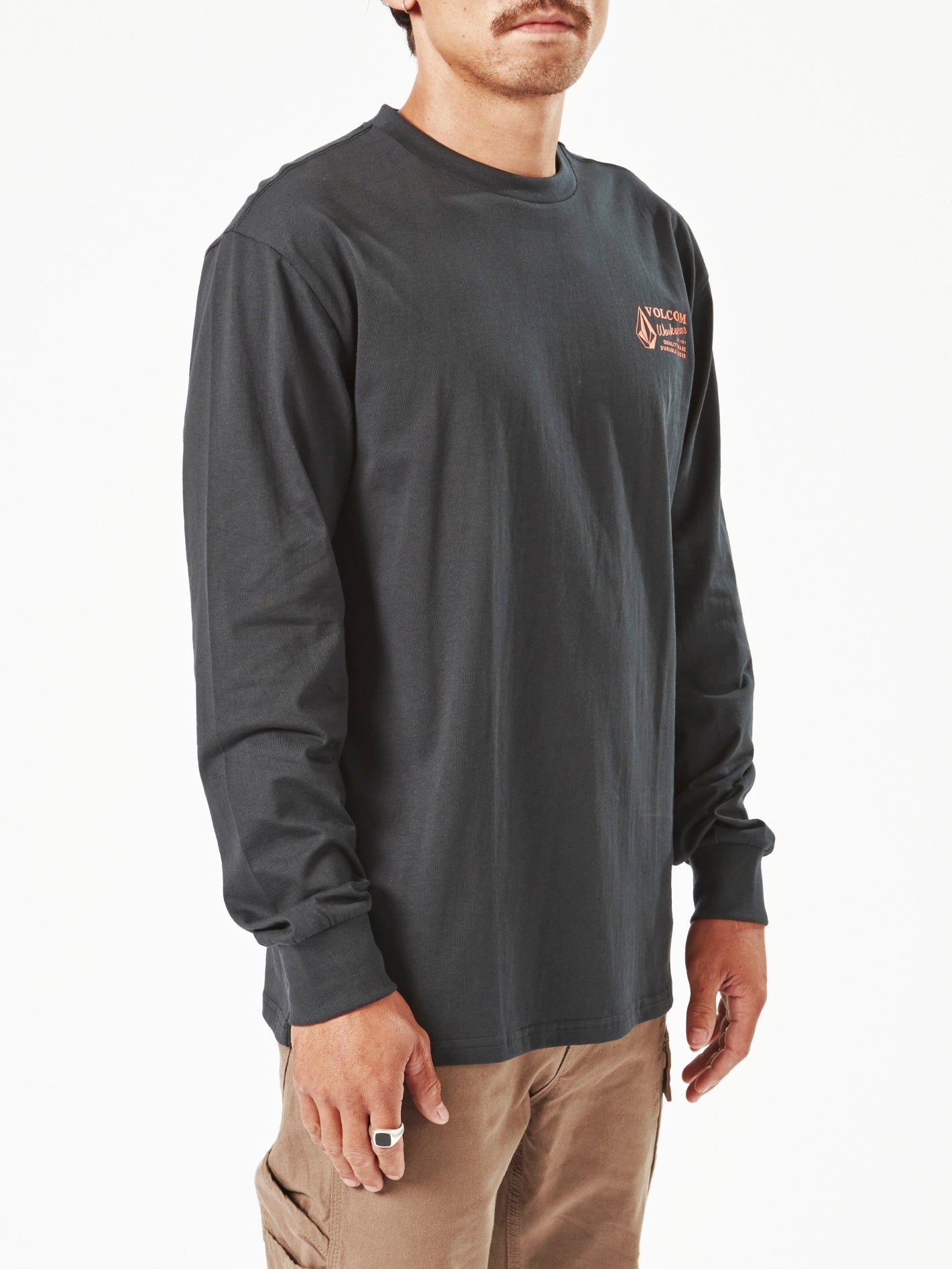 Men's Volcom Workwear Long Sleeve Shirt - Image 4