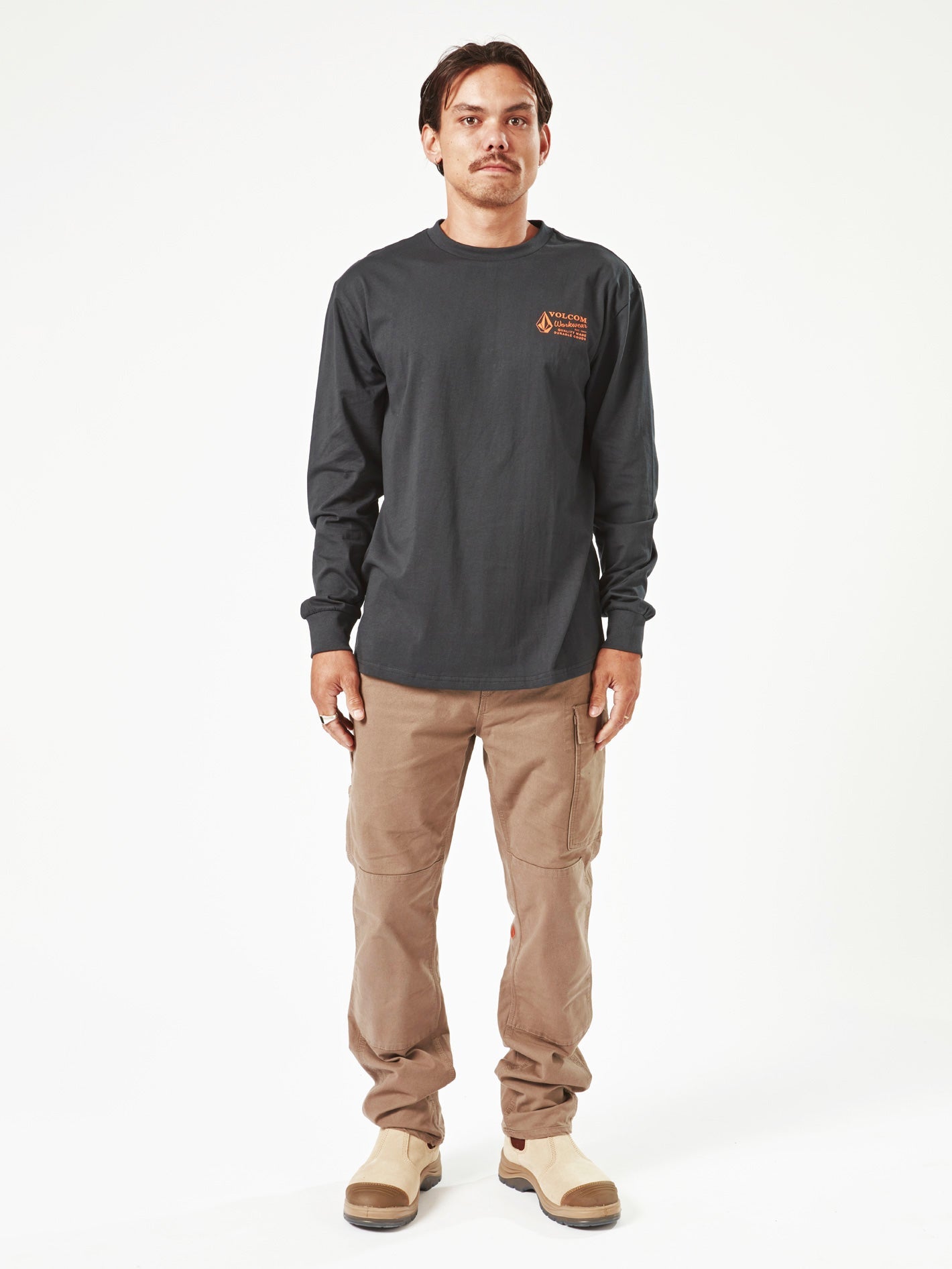 Men's Volcom Workwear Long Sleeve Shirt - Image 5