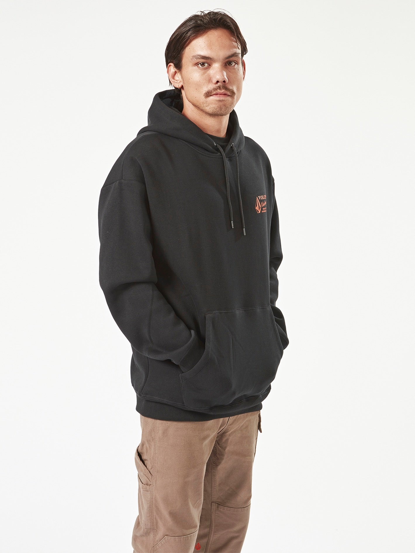 Men's Volcom Workwear Pullover Hoodie - Image 4