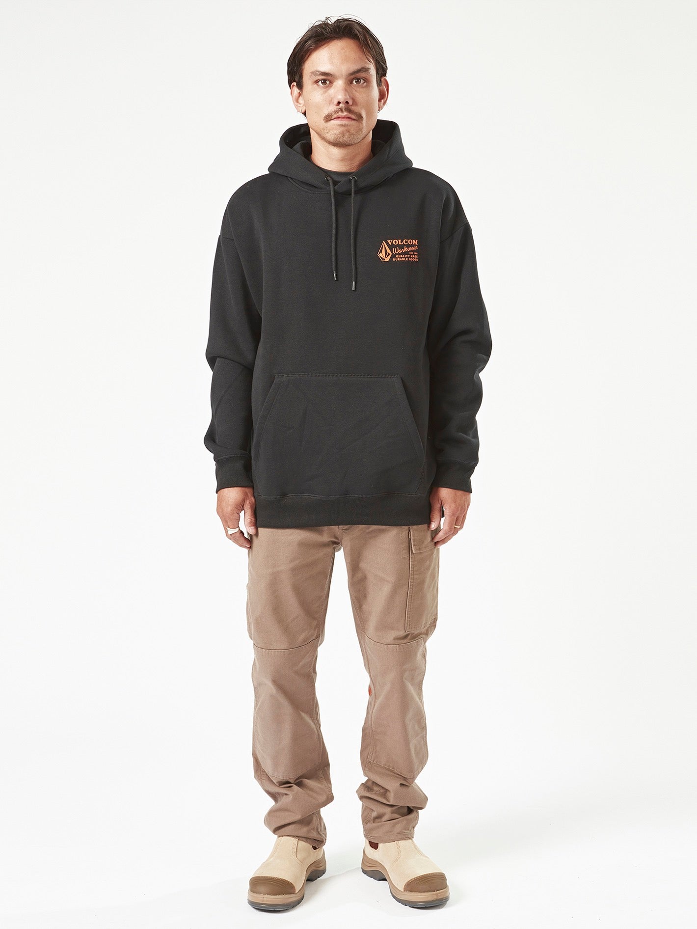Men's Volcom Workwear Pullover Hoodie - Image 6