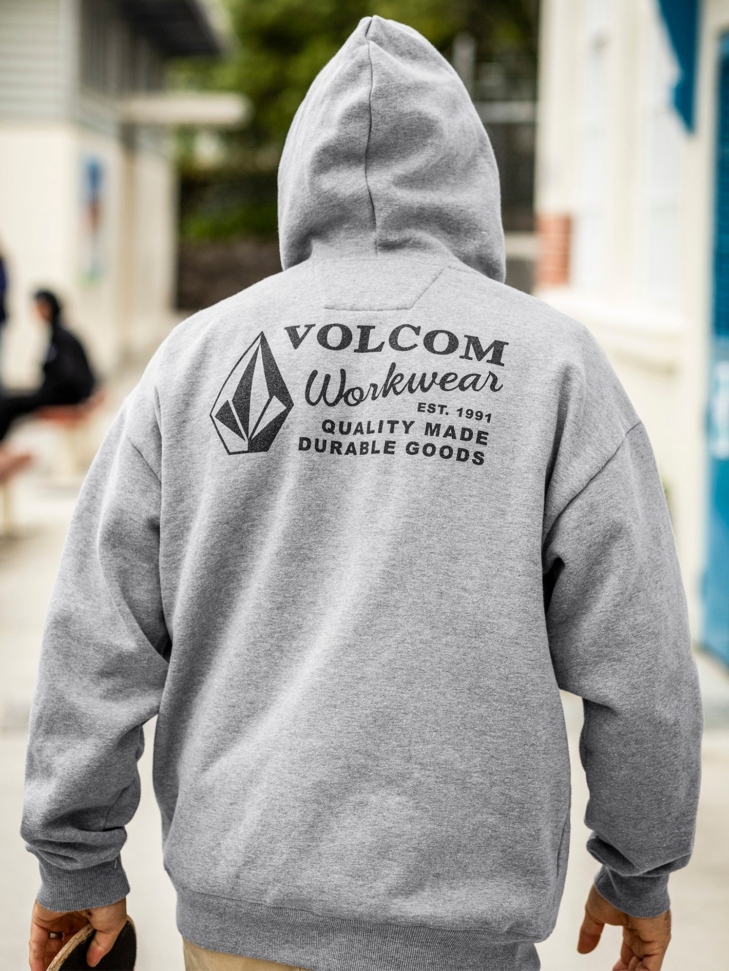 Men's Volcom Workwear Pullover Hoodie - Image 3