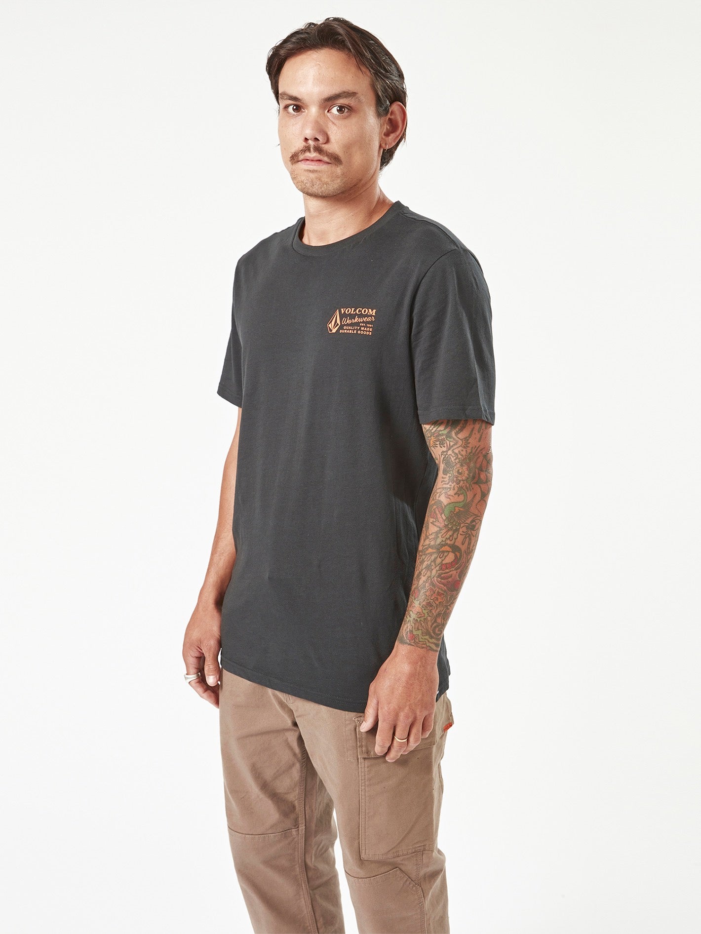 Men's Volcom Workwear Short Sleeve Tee - Image 6