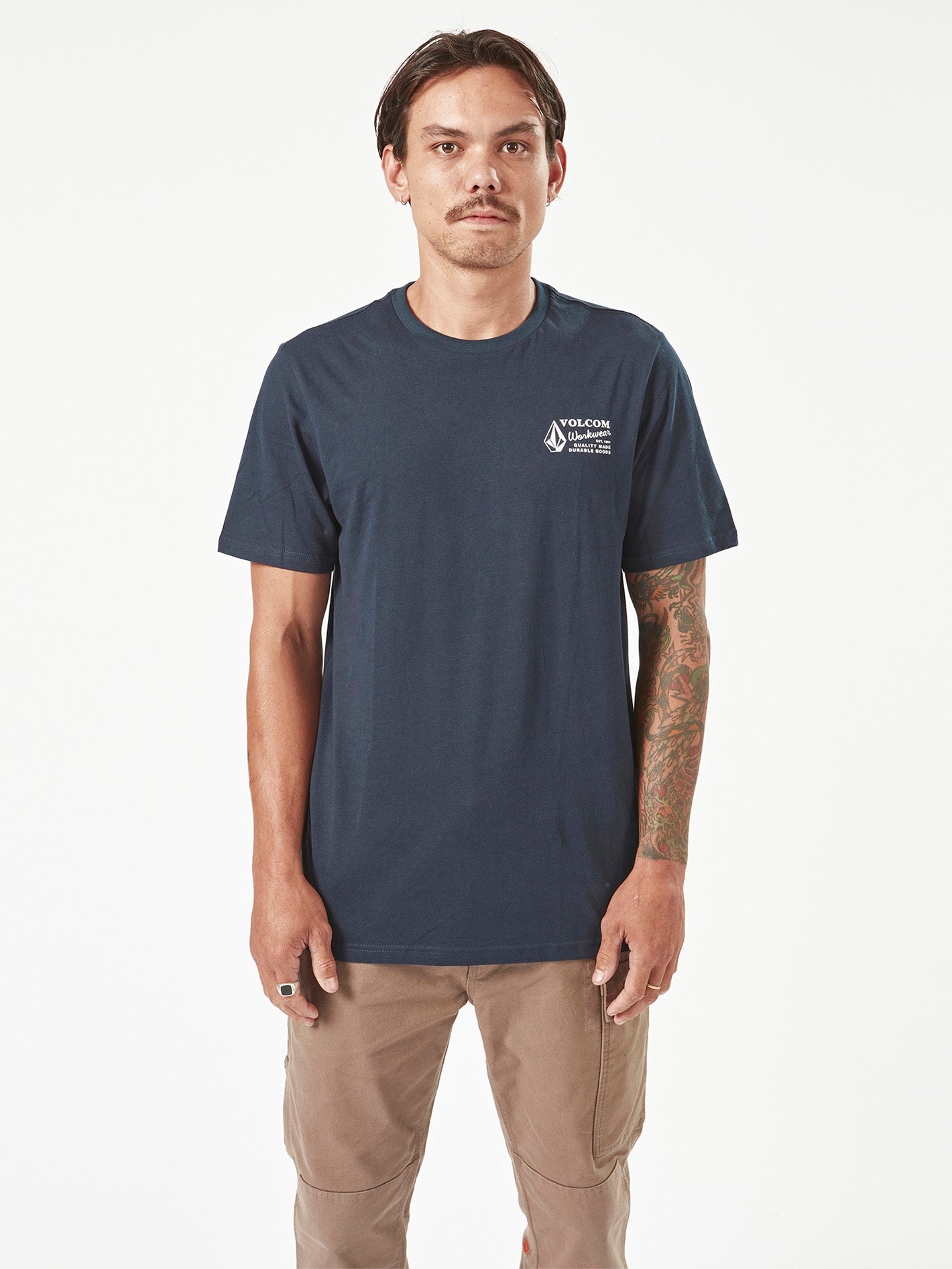 Men's Volcom Workwear Short Sleeve Tee - Image 6