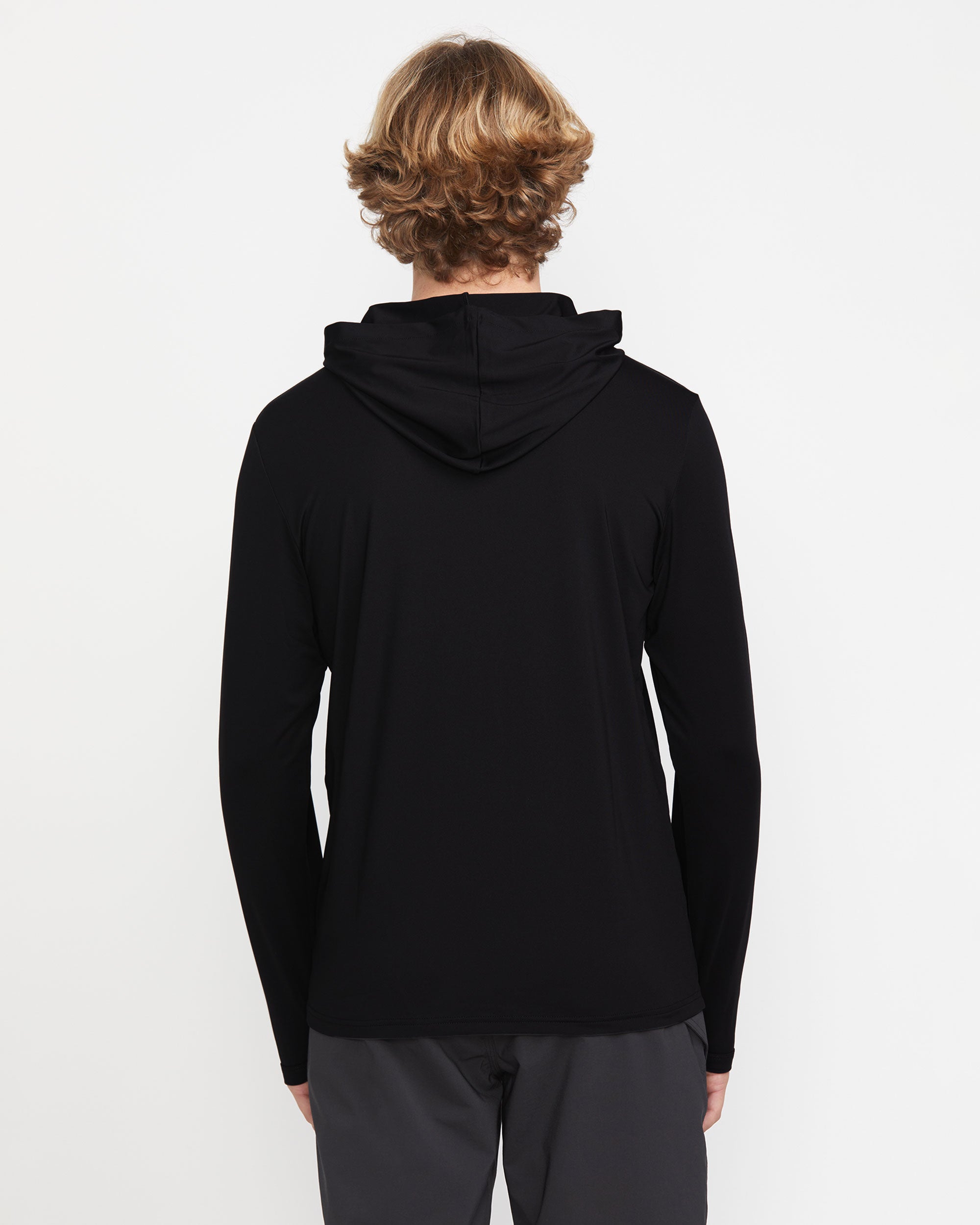 Men's Largee Iconic Hood Long Sleeve Rashguard - Image 2