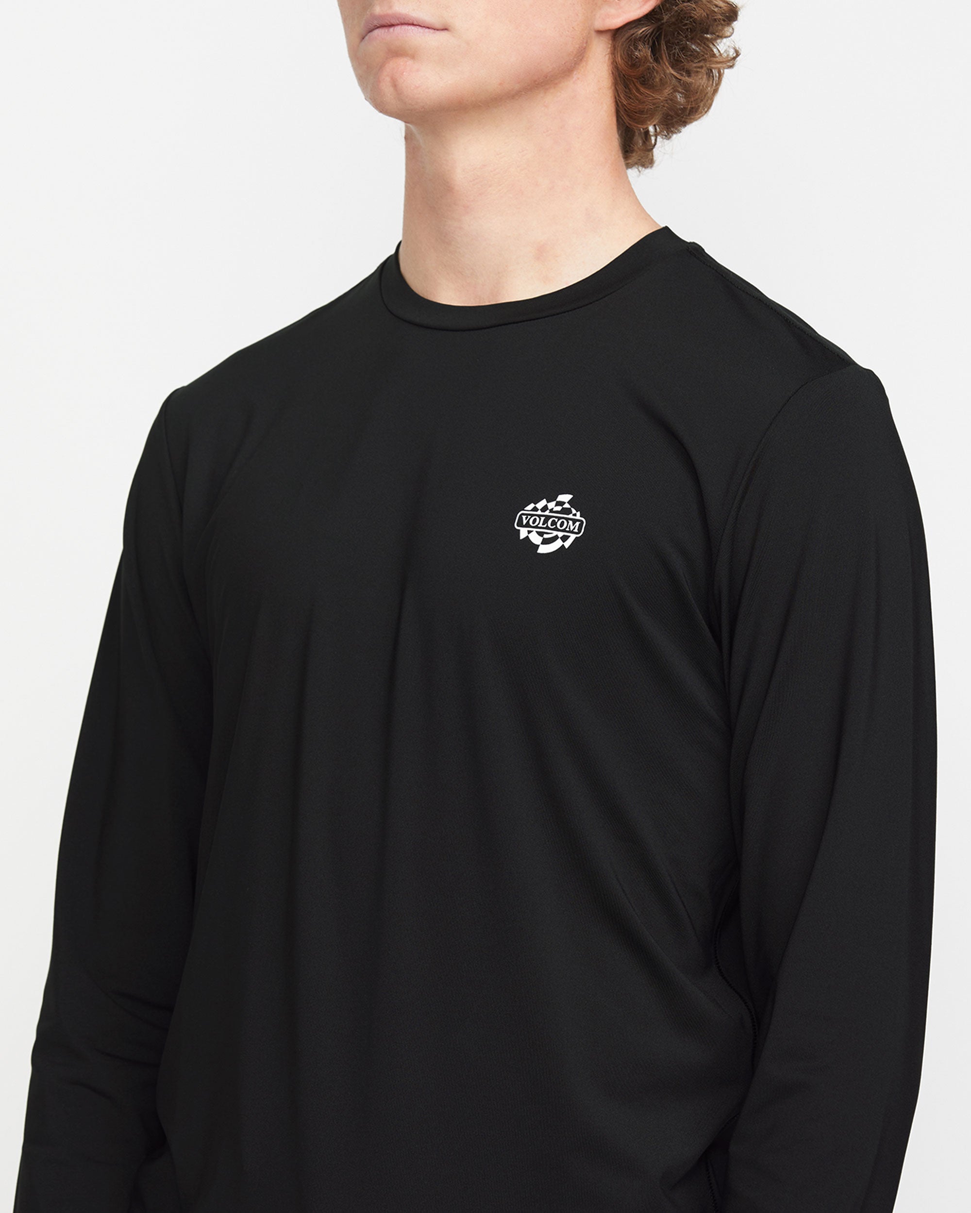 Men's Oval Track Loose Long Sleeve Surf Tee - Image 5