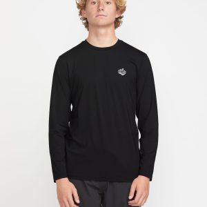 Men's Oval Track Loose Long Sleeve Surf Tee