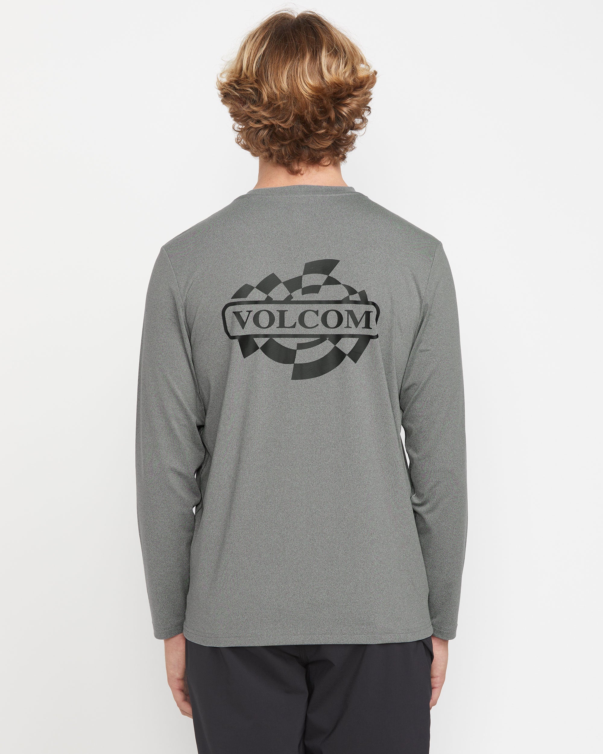 Men's Oval Track Loose Long Sleeve Surf Tee - Image 2