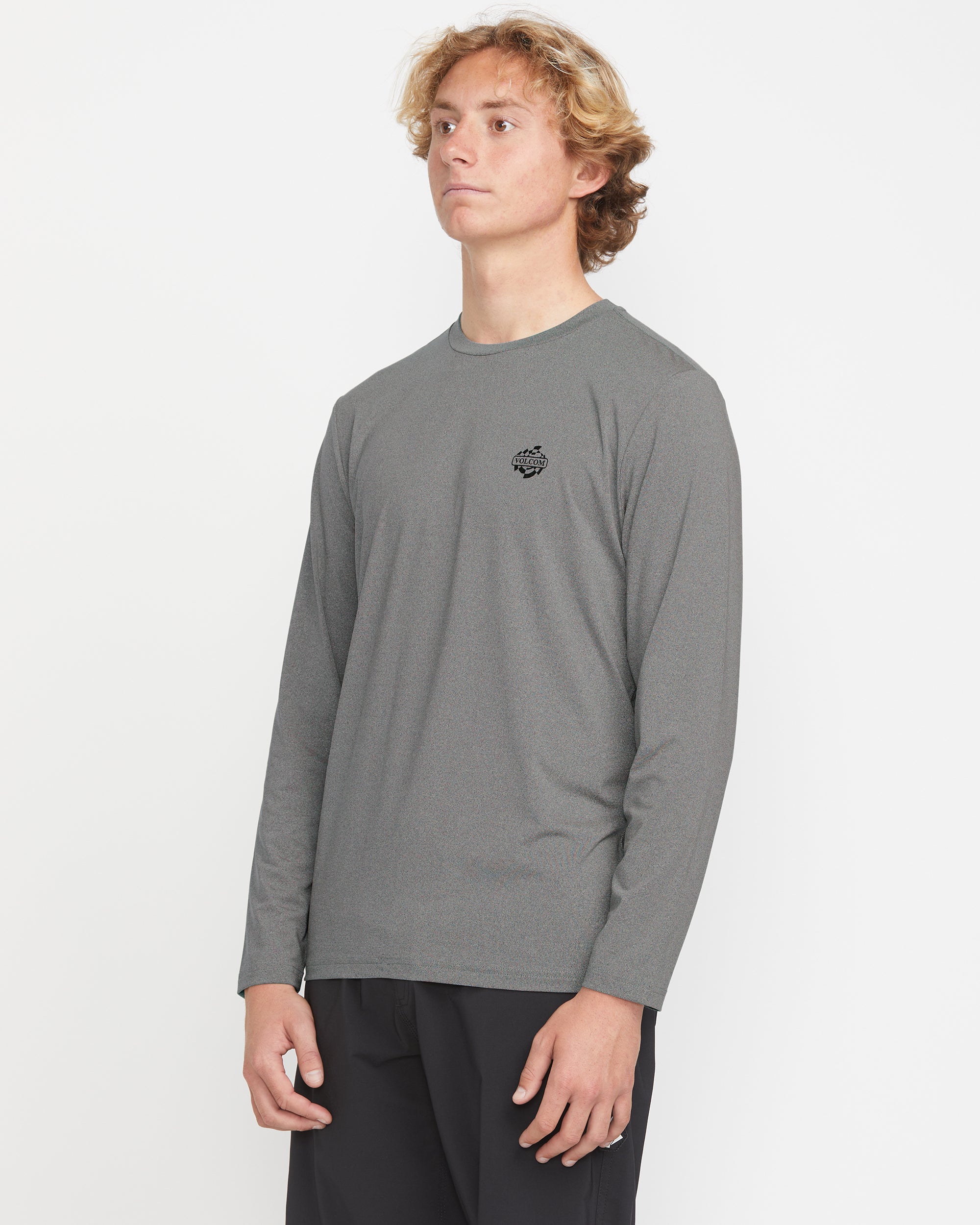 Men's Oval Track Loose Long Sleeve Surf Tee - Image 3