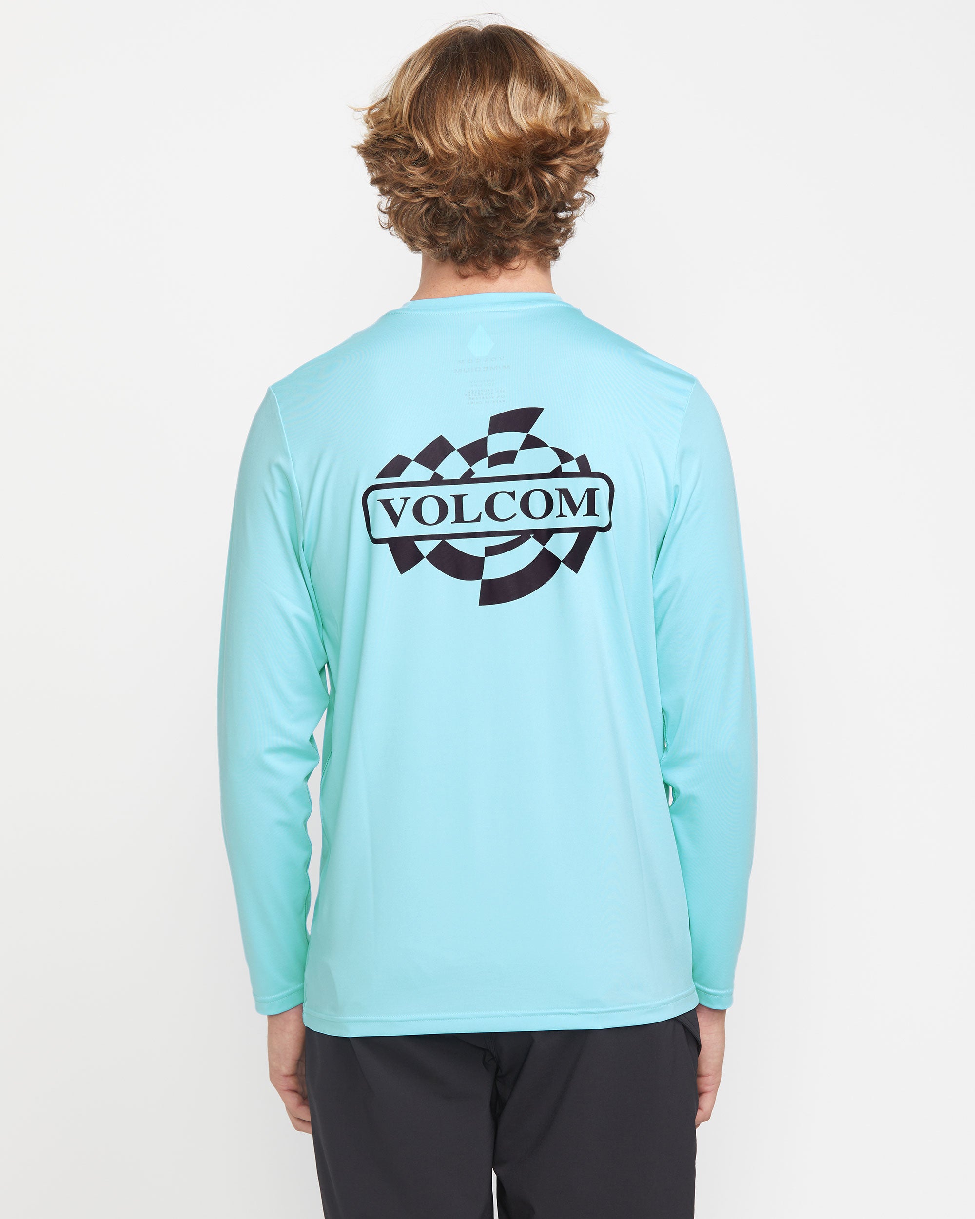 Men's Oval Track Loose Long Sleeve Surf Tee - Image 2