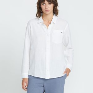 Women's Lil Button Up Long Sleeve Shirt