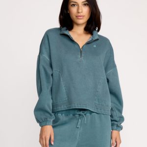 Women's Stone Soft Quarter Zip Pullover